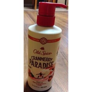 Old Spice Cranberry Paradise Body Wash Limited edition 16 fl oz